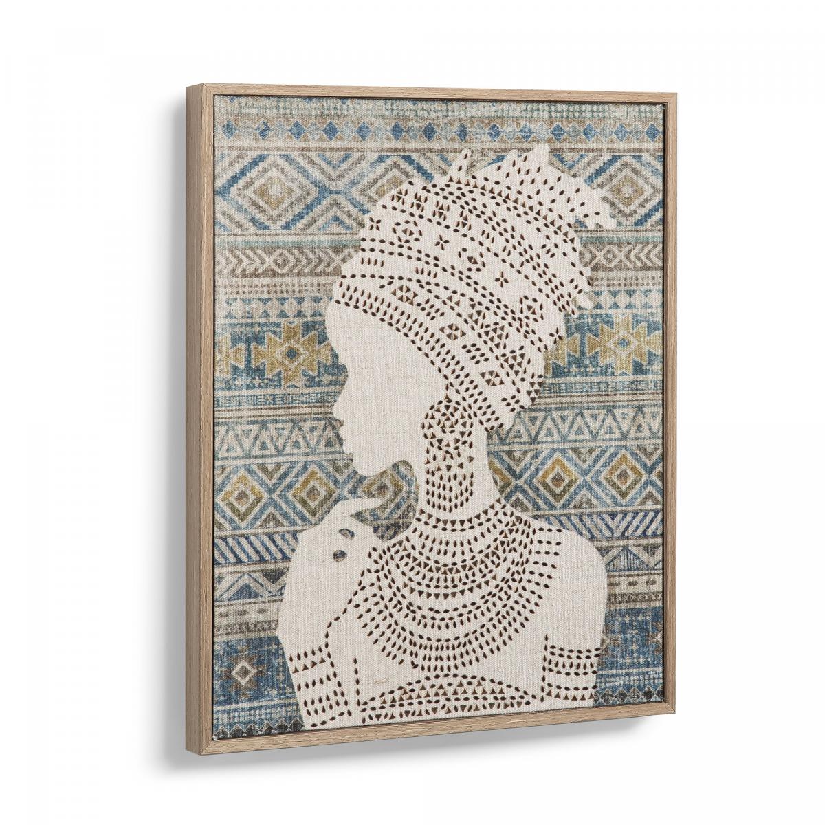 062895 Постер Daniella 52x42 коричневый La Forma Danielle 