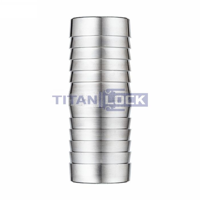 Соединитель для шлангов типа «ёлочка», 8", оцинкованная сталь TL8HM TITAN LOCK  - Вид №1