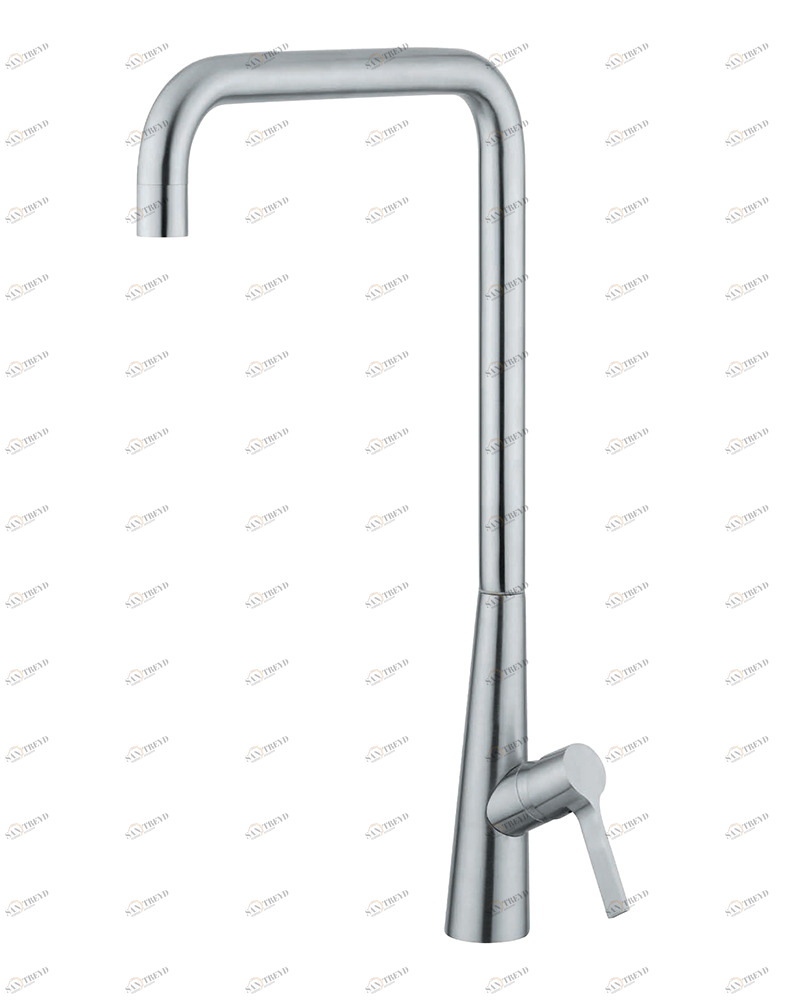 Inox. 360. Смеситель для кухонной мойки Quadrodesign