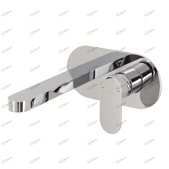 Комплект отделки для раковины, однорычажный. . Керамический картридж Ø35 мм. Без всплывающих отходов. Расход 5 л / мин при 3 барах. Возможность вертикальной и горизонтальной установки.  Hotels NOKEN 100157417  CHROME