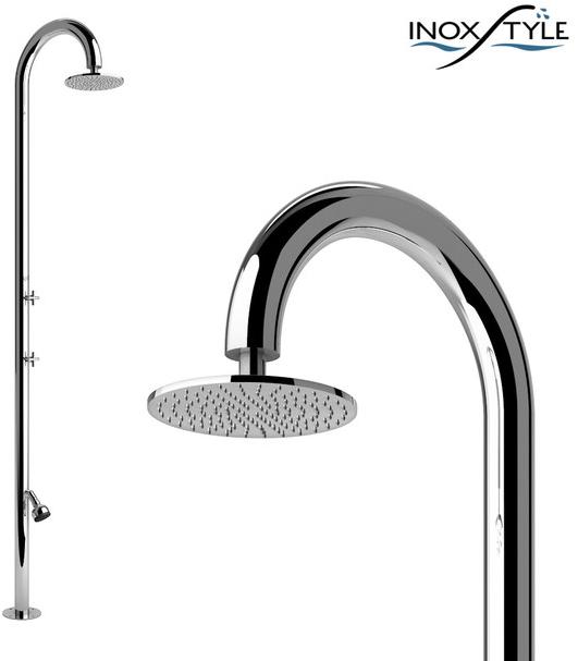 Inoxstyle Летний душ из нержавеющей стали Sole 01025 l beauty - Вид №1