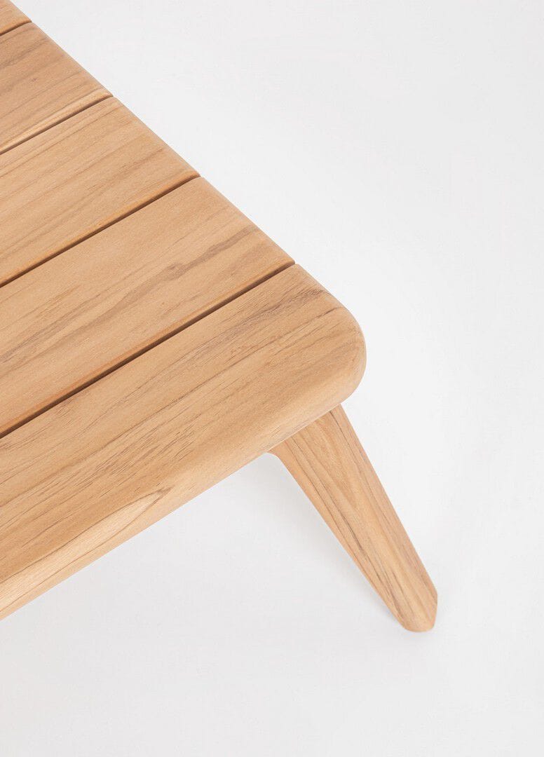 Прямоугольный садовый стол из тикового дерева BIZZOTTO Tamires ARCH-00060373 - Вид №7