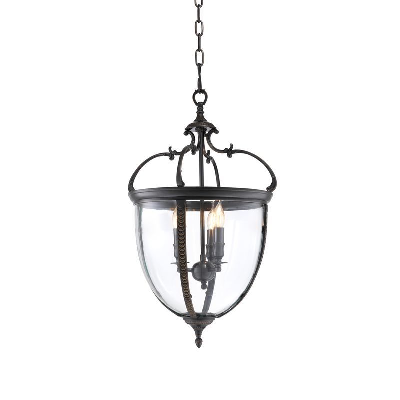 Подвесной светильник Spencer от Eichholtz бронза 109666 EICHHOLTZ ДИЗАЙНЕРСКИЕ, EICHHOLTZ 060554 Прозрачный  - Вид №1