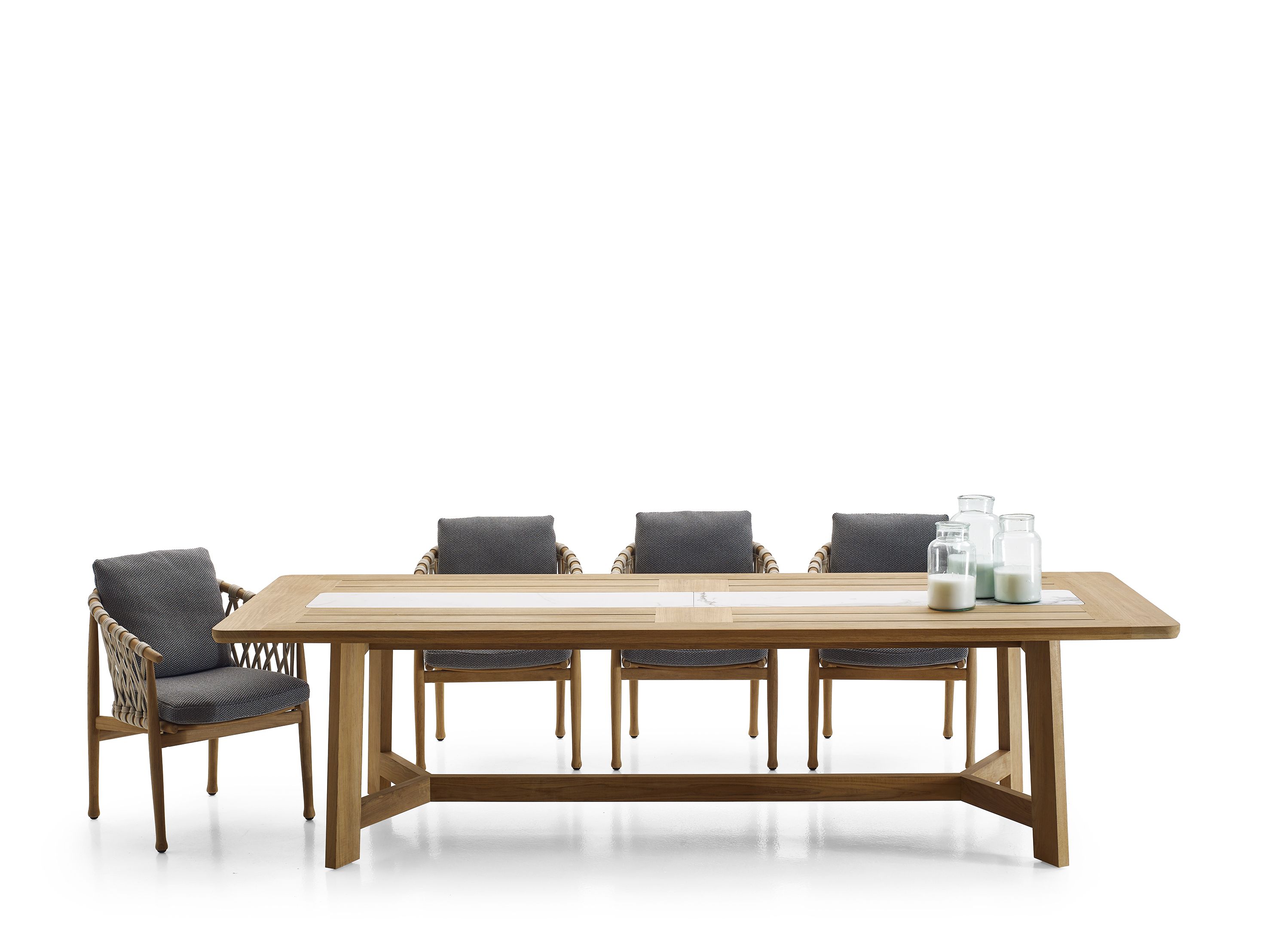 Садовый стул с подлокотниками B&B Italia Outdoor метла ARCH-00044579 - Вид №2