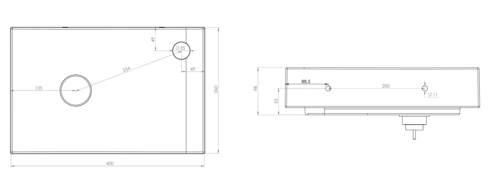 Керамическая столешница или подвесная раковина Trone Rituel ARCH-00077907 - Вид №4