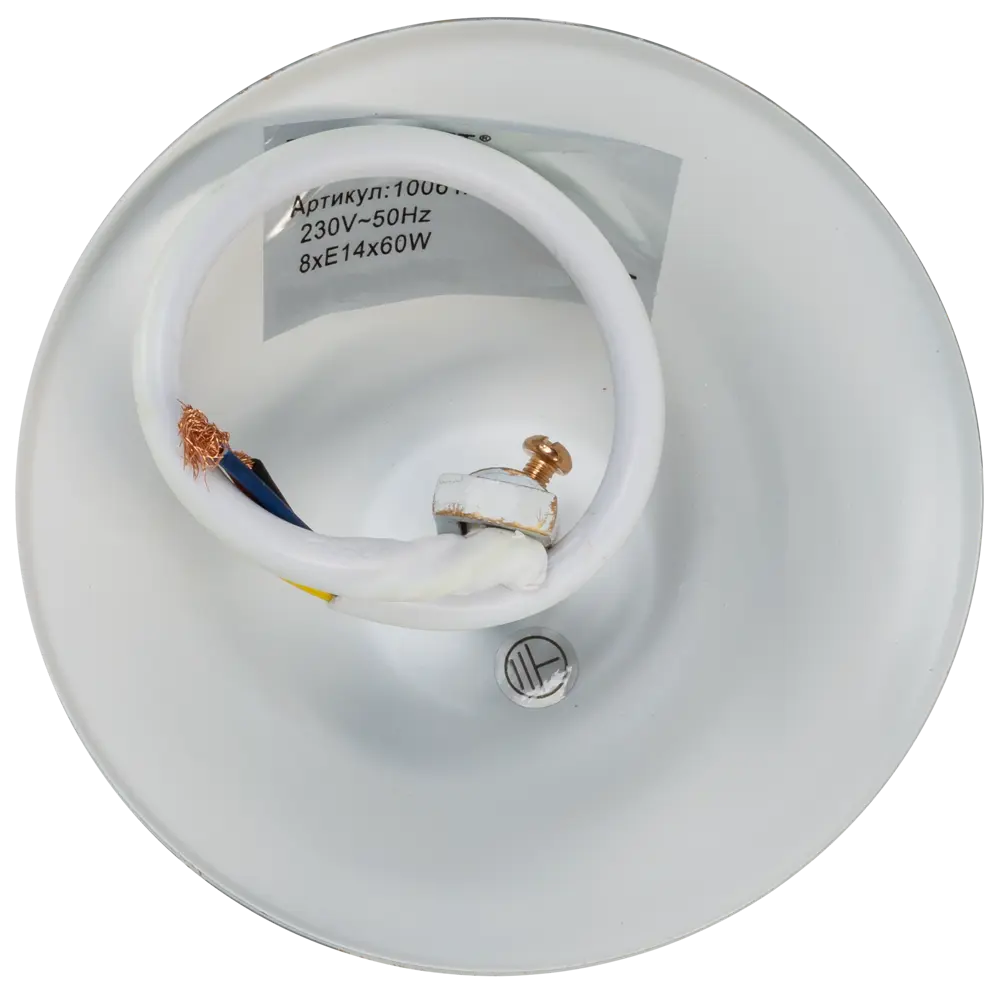 Люстра Eurosvet «Tenderness» 10061/8, 8хЕ14х60 Вт, цвет белый STLM-2197541 - Вид №6