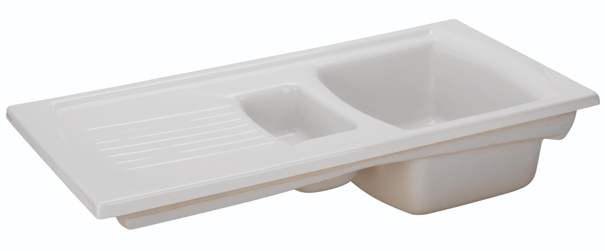 722100 Подвесная раковина настенная прямоугольная Sanindusa Lusitano белая - Вид №1