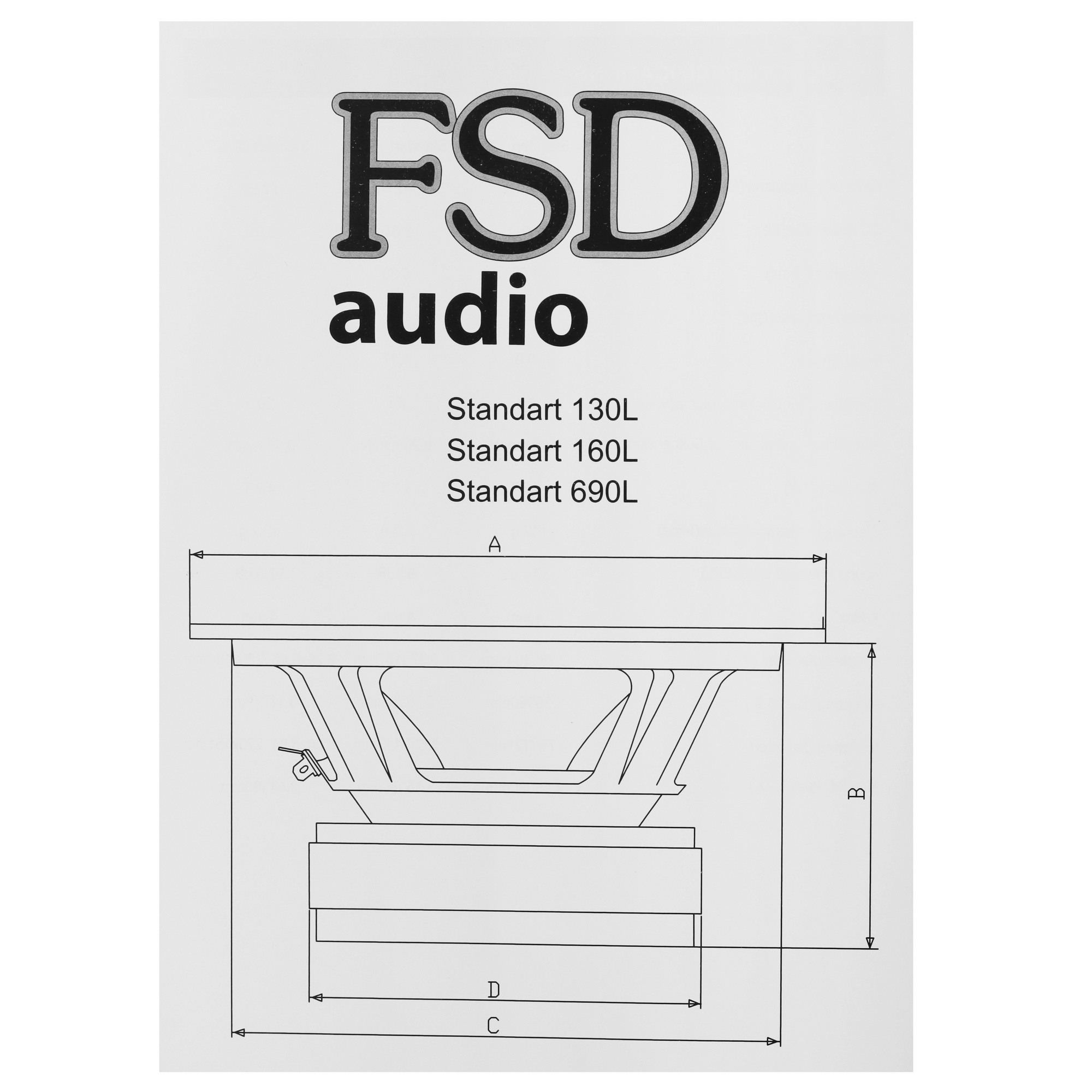 9122395 Среднечастотная акустическая система АС FSD audio STANDART 160L STDN-0086688 - Вид №4