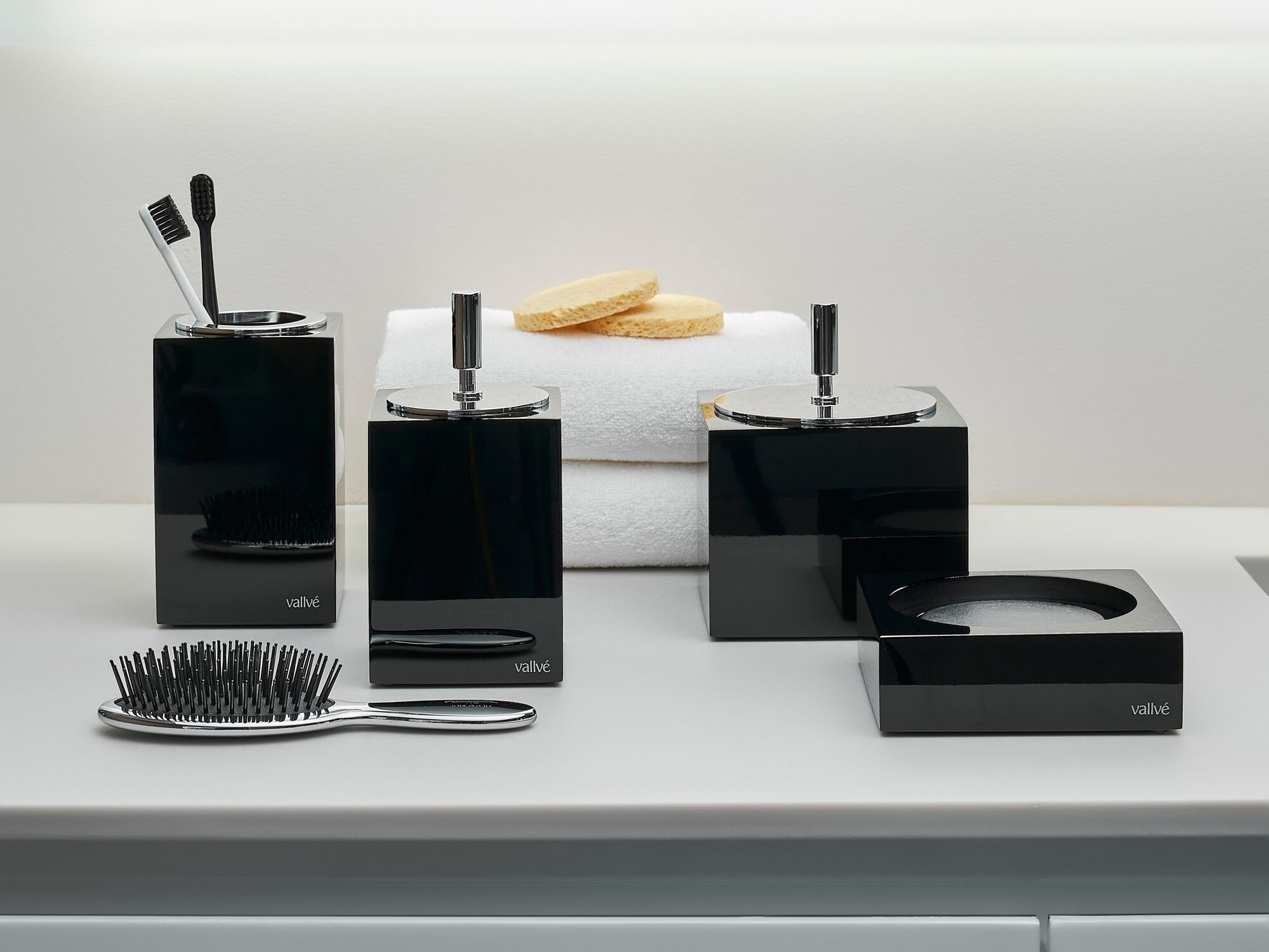 Мусорная корзина из смолы Vallvé блеск ARCH-00022915 - Вид №2