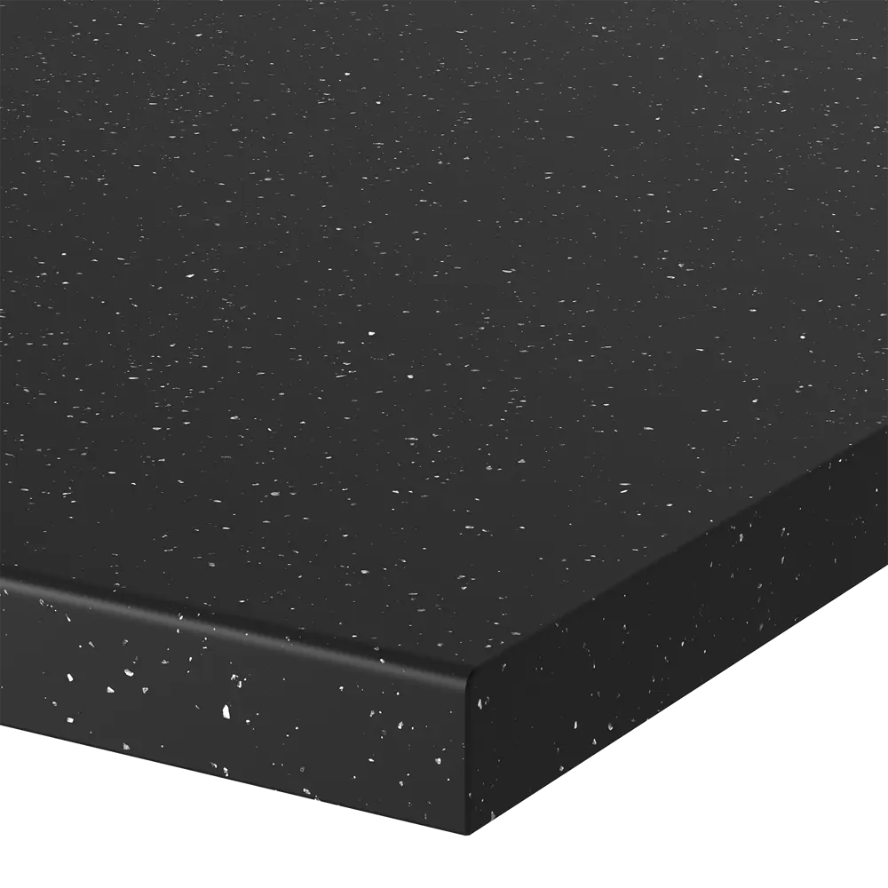 Столешница кухонная Найт 100x60x2 см искусственный камень цвет черный Santreyd STLM-2097126 - Вид №7
