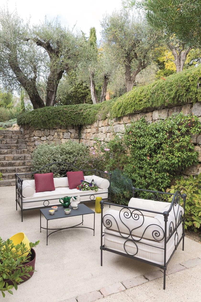 Unopiù Садовое кресло из железа и акрила Aurora Morpos - Вид №3