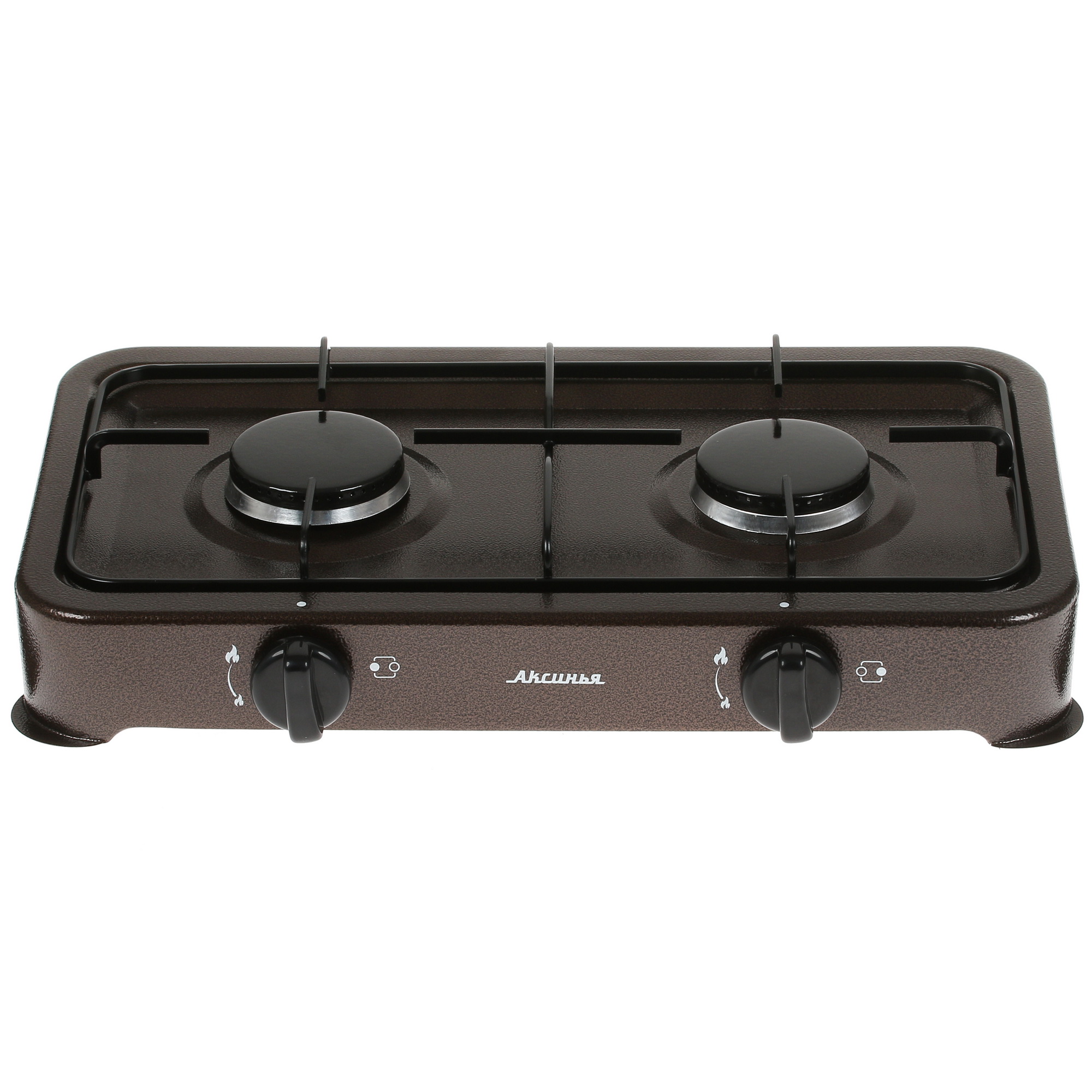 8192949 Газовая плитка АКСИНЬЯ КС-106 коричневый STDN-0042749 - Вид №1