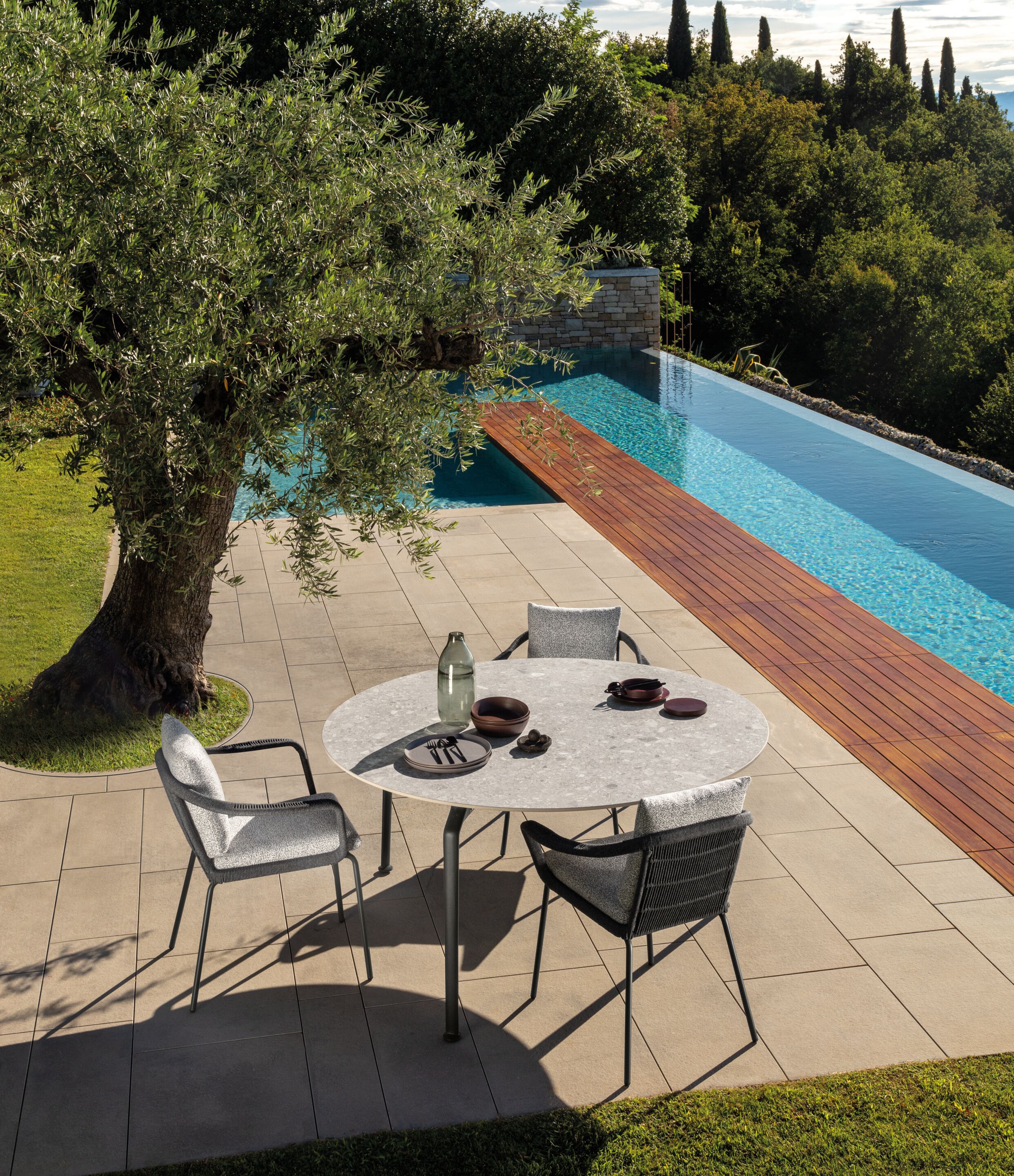 Садовый стол из керамогранита Talenti Cruise Alu ARCH-00049579 - Вид №2