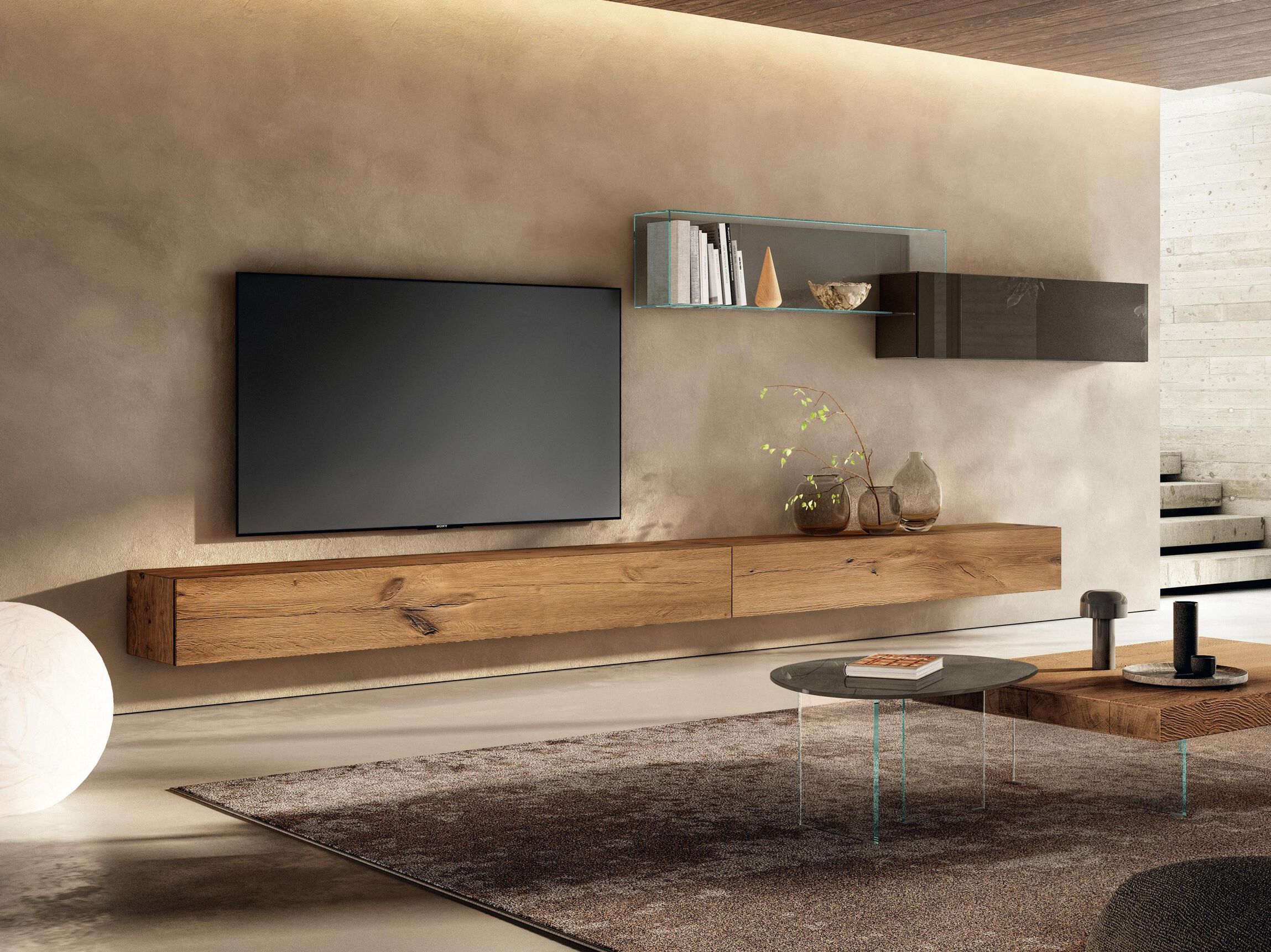 Деревянная стена с настенным креплением Lago 36e8 ARCH-00080276 - Вид №1