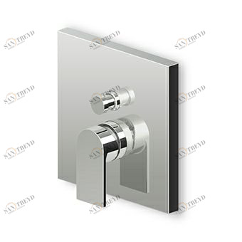 ZHI096 - R97800 Смеситель для душа однорычажный для ванны с переключателем для универсального встраиваемого корпуса Zetasystem R97800. Zucchetti Him 