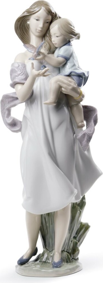 10669171 LLADRO Фигурка Lladro "Смотри, мамочка!" 35х15см Фарфор Lladró 