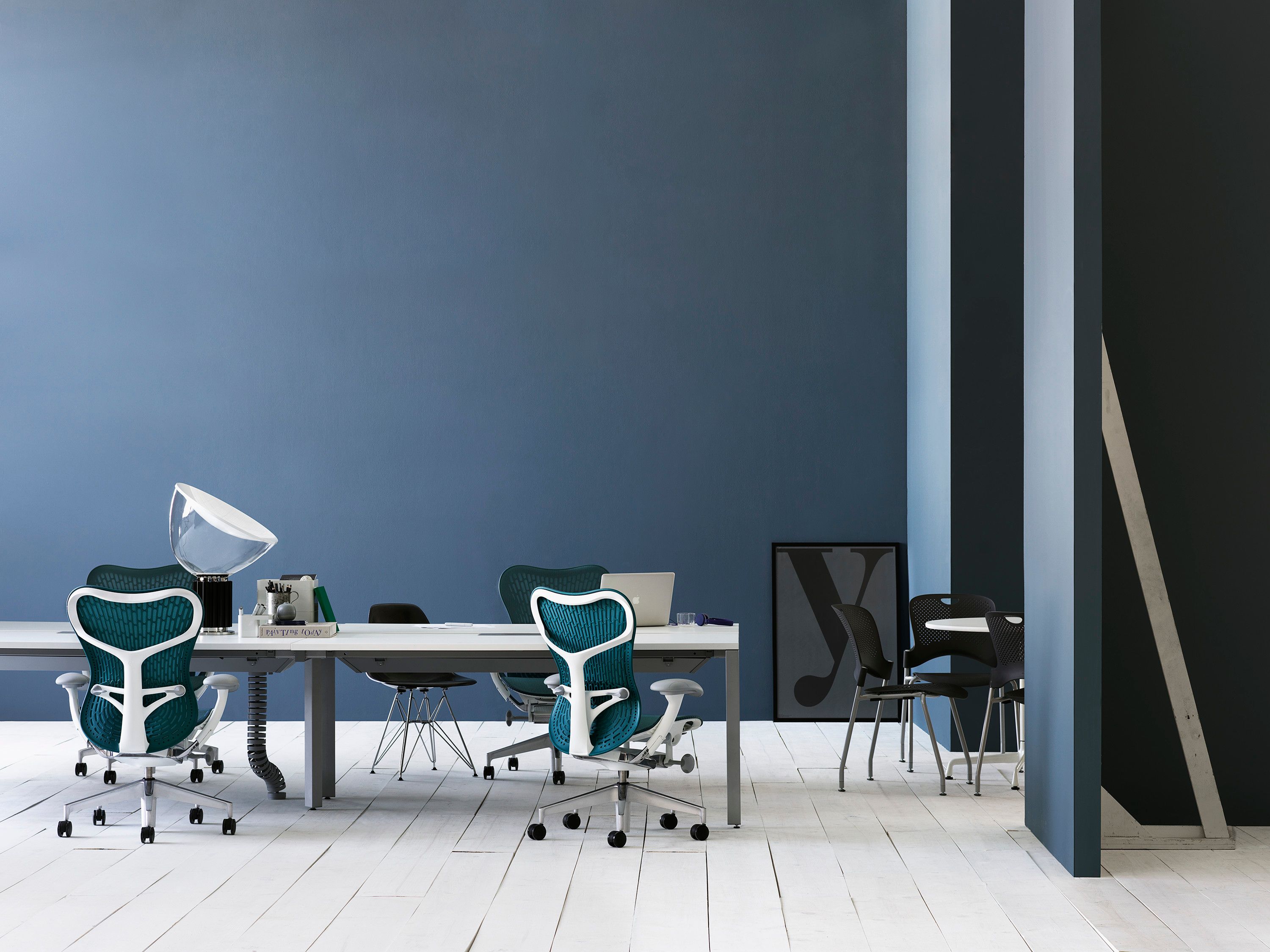 Triflex полимер поворотный эргономичный офисный стул Herman Miller Mirra 2 ARCH-00071795 - Вид №25
