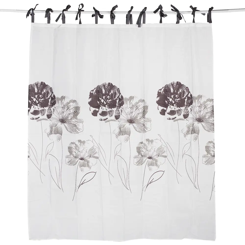 Штора для ванны Ramo de flores, 180х200 см, полиэстер, цвет белый 15563877 STLM-2202317 WESS Без серии