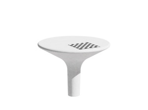 Бетонный шахматный стол