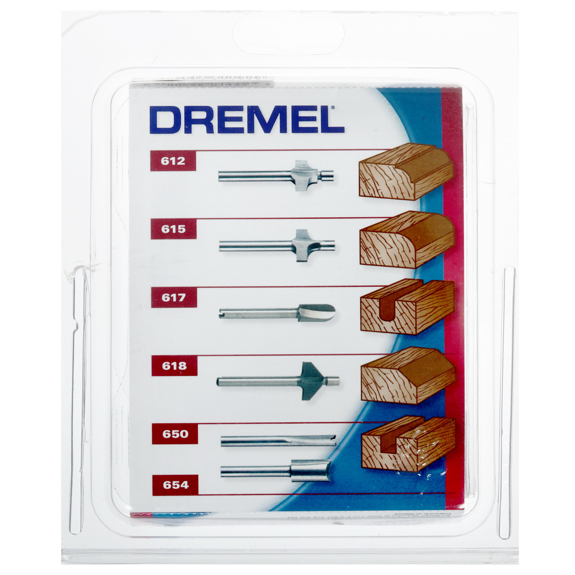 Насадки для гравировальной машинки Dremel 692 Router Bit Set 5455653 STDN-0047048 - Вид №2