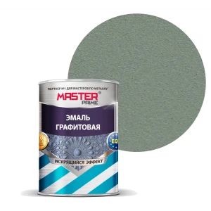 Эмаль графитовая Master Prime с искрящимся эффектом цвет изумруд 0.9 л 83367844 STLM-2081164
