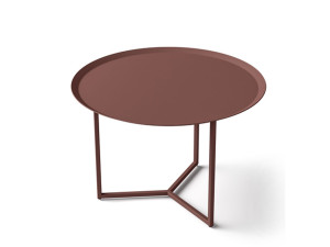 Круглый журнальный столик из листового металла