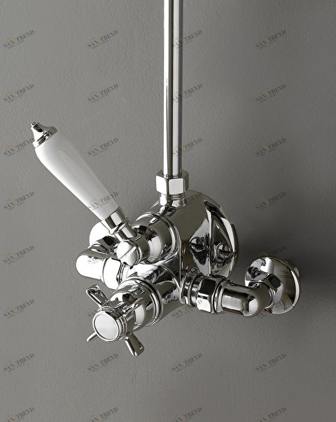 HUF84 Комплект душевой для наружного термостатического смесителя Devon&Devon 