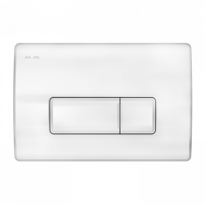 I048001 клавиша для инсталляции пневматическая пластик белый AM.PM Pro M 