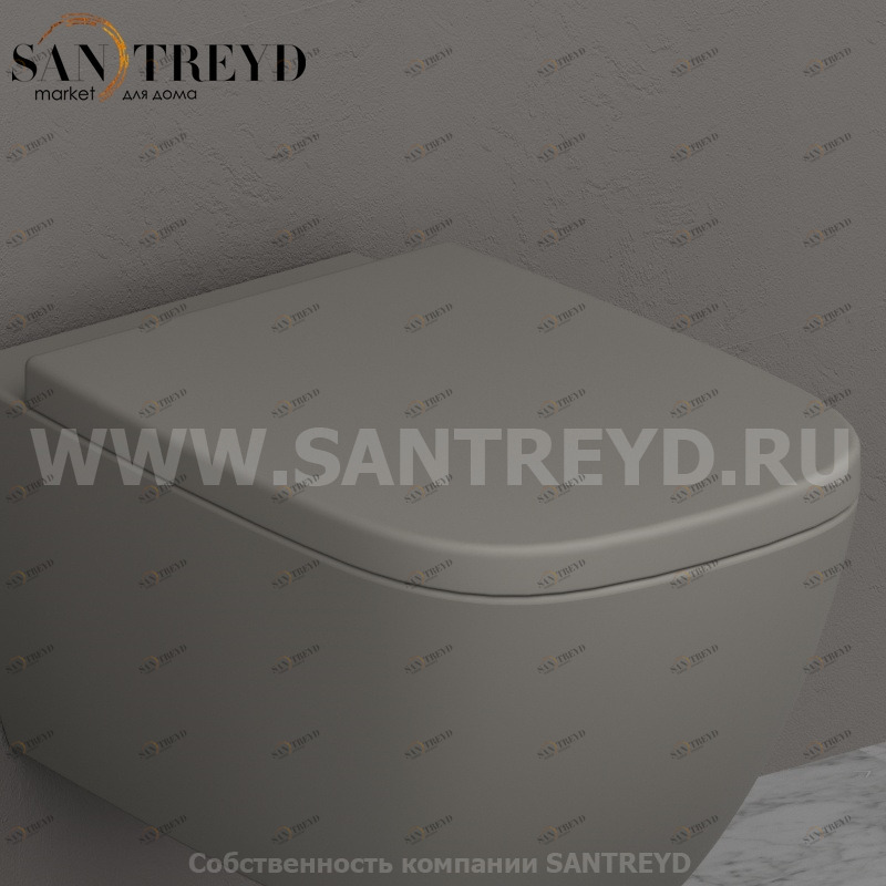 GN020GH Крышка сиденье для унитаза Ceramica Globo GENESIS