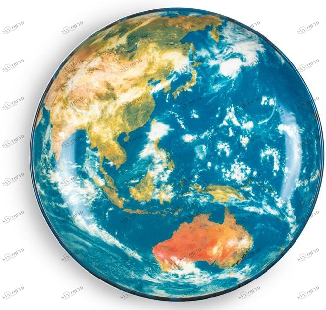 Seletti Фарфоровая тарелка Cosmic diner sun-id-1455147