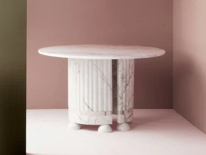 DOOQ Круглый мраморный стол