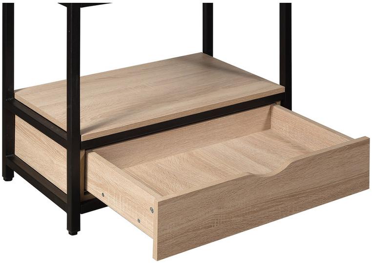 1295 Стеллаж Loft №1 Дуб Натур R-HOME 4109050H - Вид №1