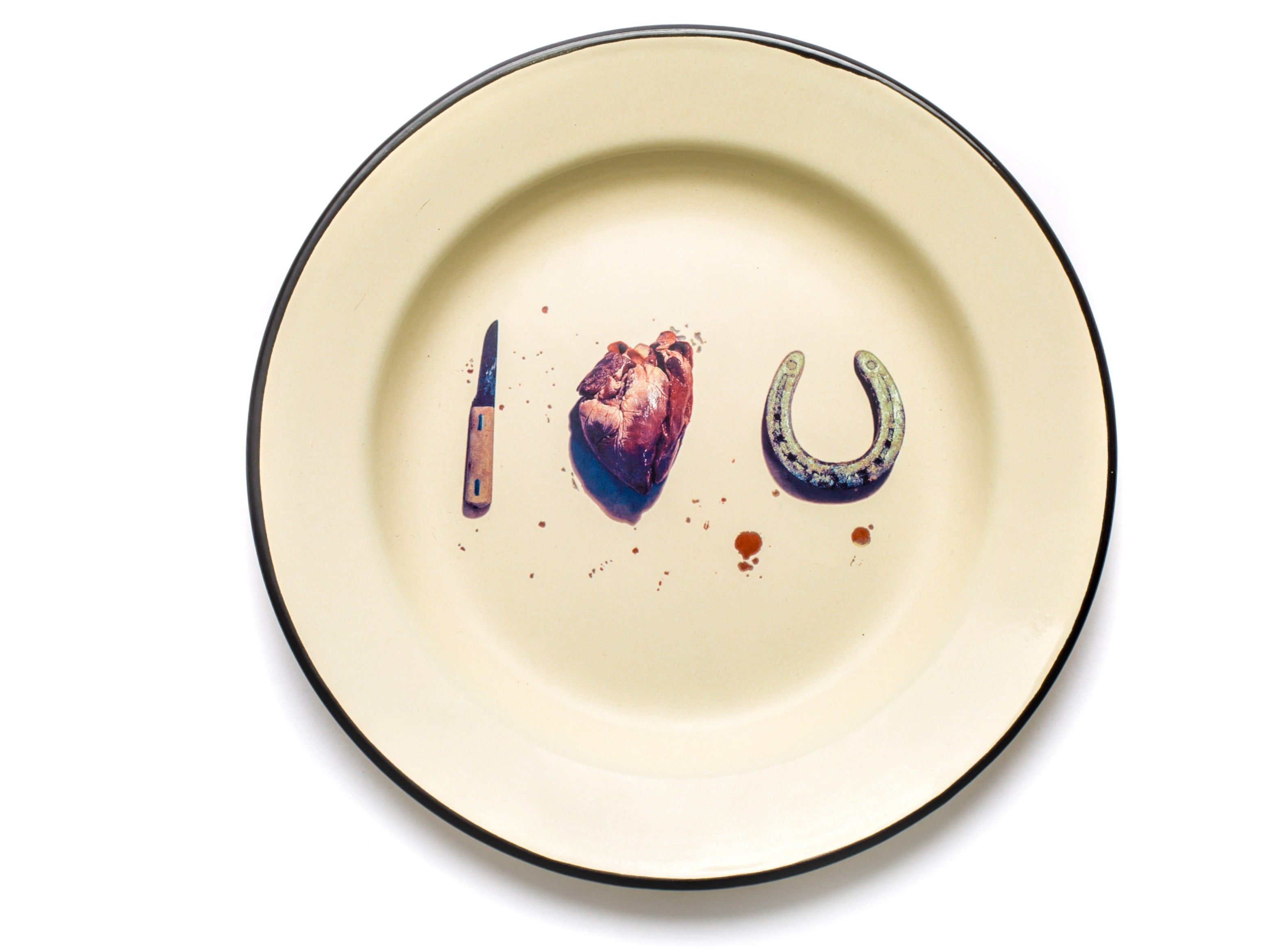 Эмалированная металлическая пластина Seletti Seletti wears Toiletpaper ARCH-00033910