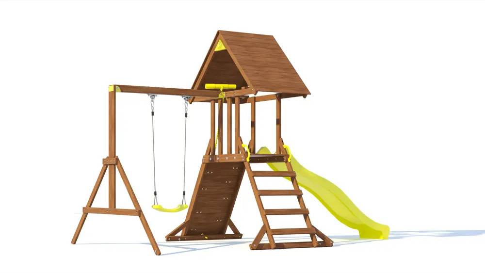 90298303 Игровой комплекс MoyDvor Крепость свободы дерево 410x265x230 см STLM-0957230