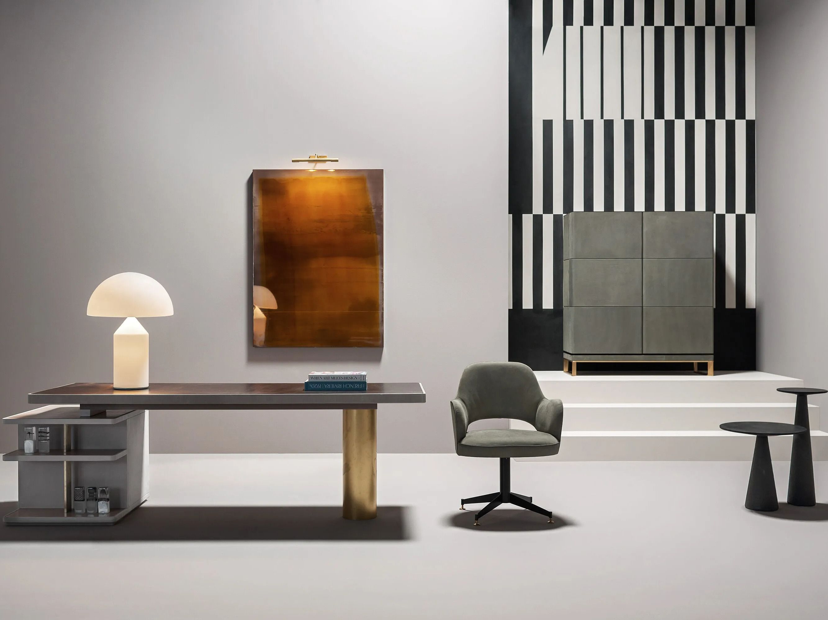 4 спицы подлокотник мягкий операционный стул Baxter Colette ARCH-00077894 - Вид №2