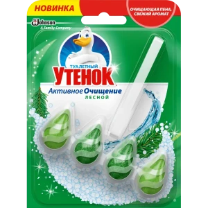 Подвесной блок для унитаза Туалетный утенок «Лесной»