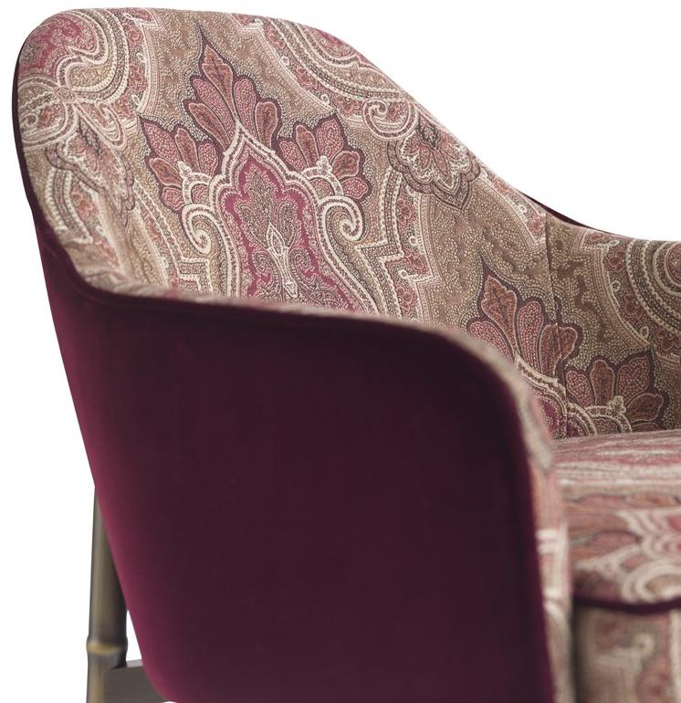 ETRO Home Interiors Стул с обивкой и подлокотниками Frida E.fri.132.a - Вид №3
