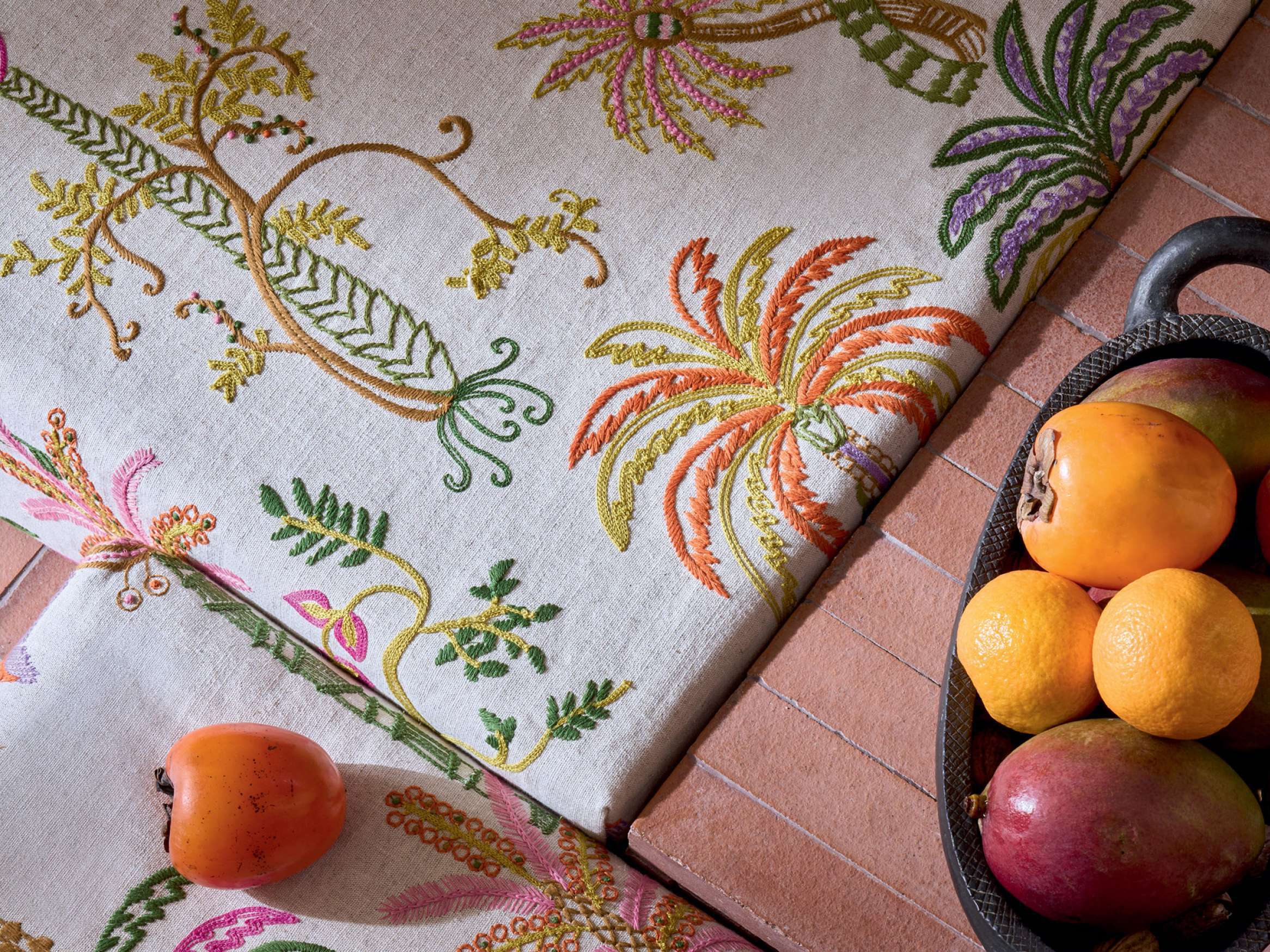 Льняная ткань Élitis Menara ARCH-00135746 - Вид №1