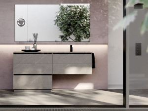 Ламинированный напольный умывальник