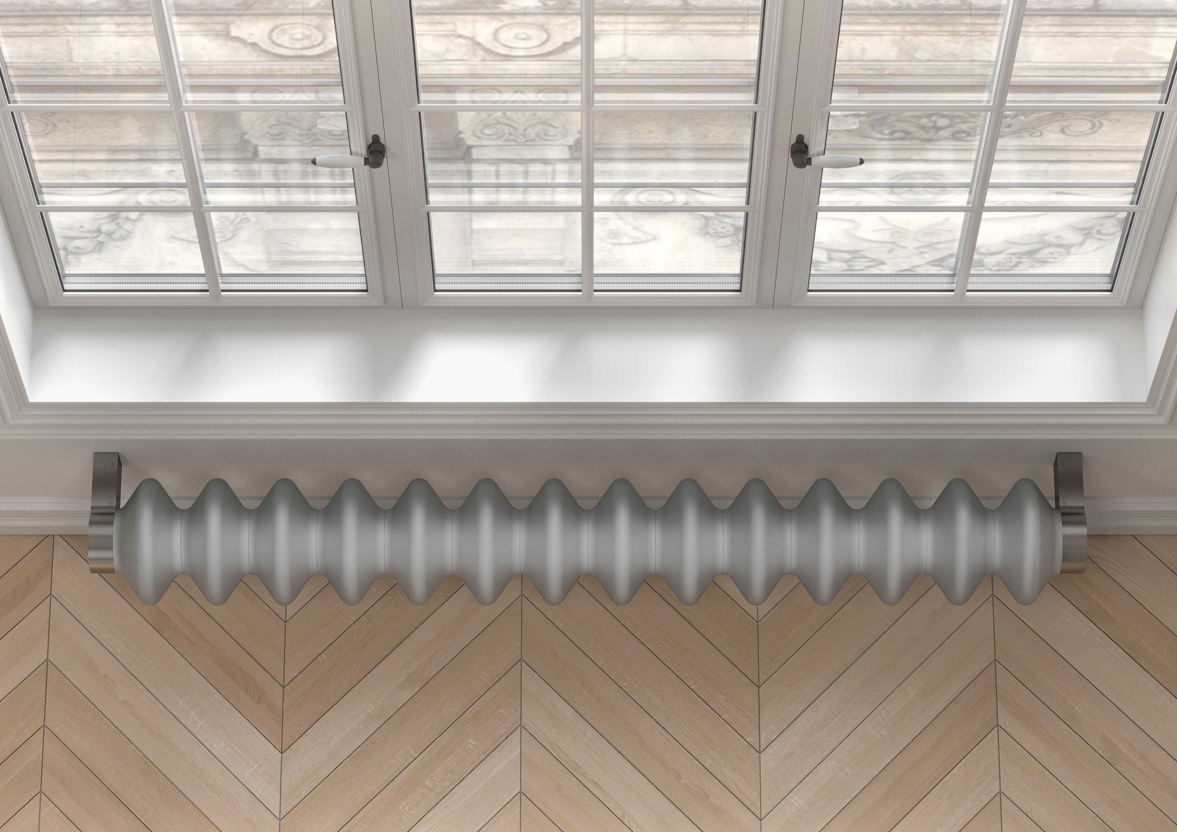 Порошковое покрытие стальной горизонтальный полотенцесушитель Tubes Elements ARCH-00087033 - Вид №11