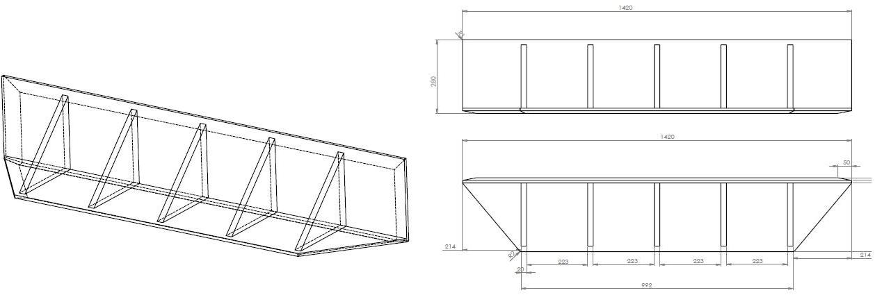 Compagnie Настенный книжный шкаф Face sun-id-1371375 - Вид №9