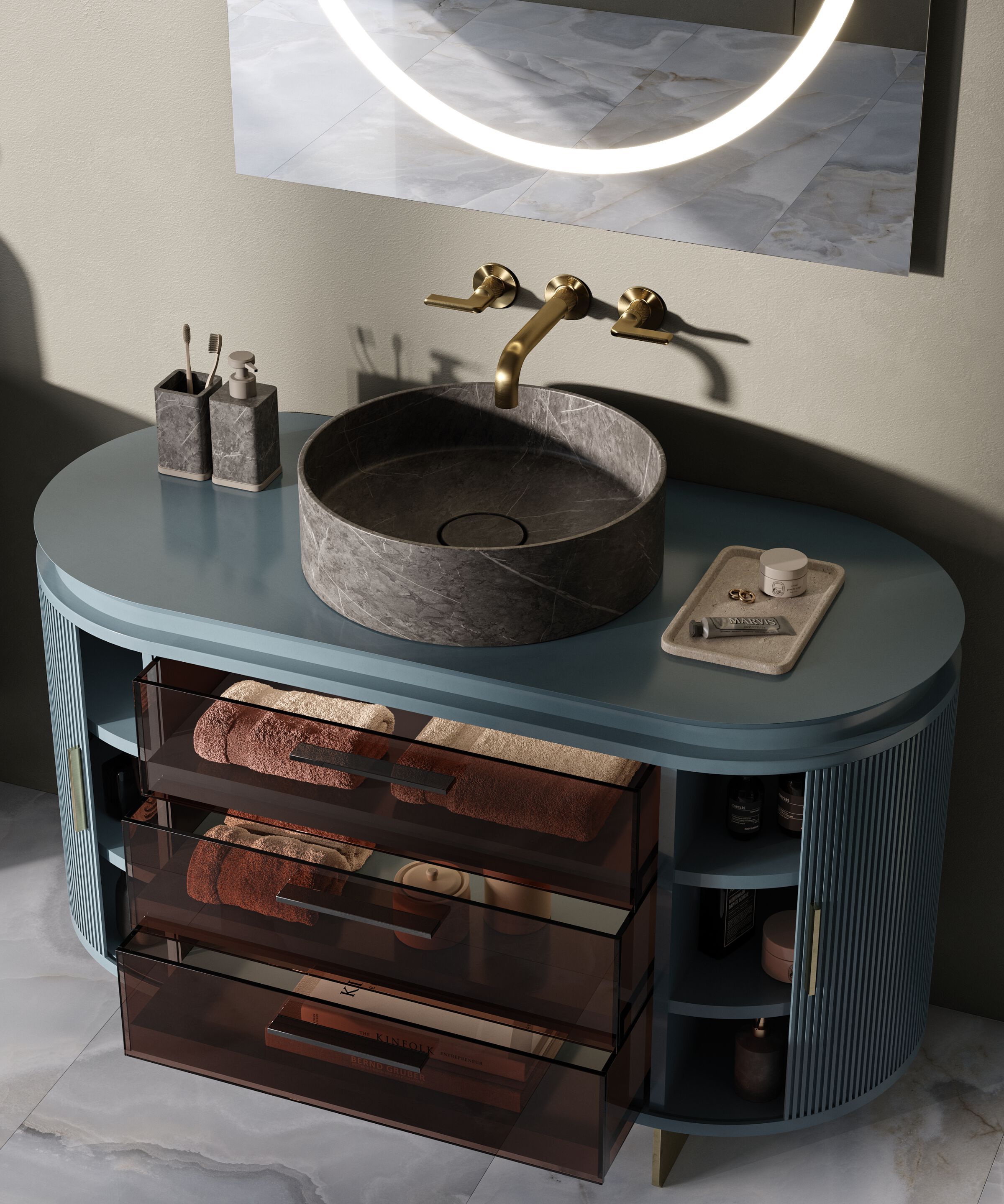 Напольная мебель для ванной MOMA Design Eclectic ARCH-00149097 - Вид №1