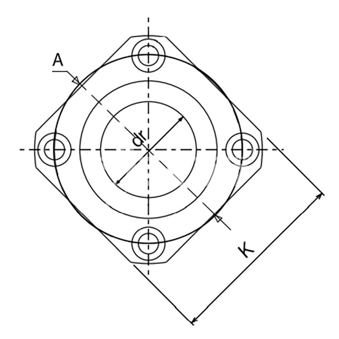 IS614 Линейный подшипник LMEK20-UU ISKRA  - Вид №2