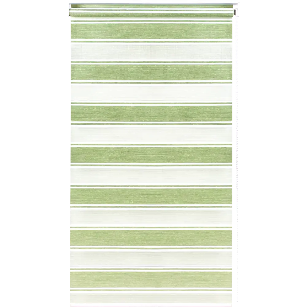 Штора рулонная день-ночь Дэли 160x175 см салатовая MIAMOZA STLM-2186698 - Вид №1