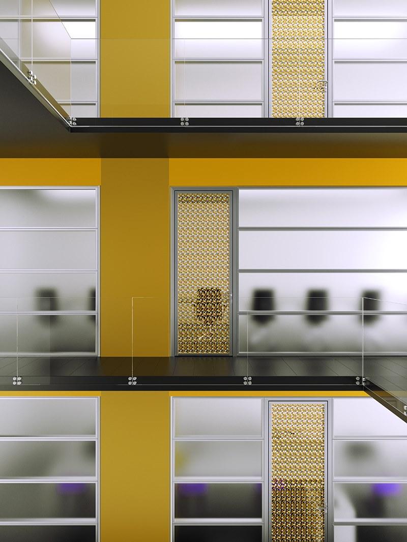 MASCAGNI Мобильная стена из алюминия и стекла для офиса Allinone sun-id-1370513 - Вид №25