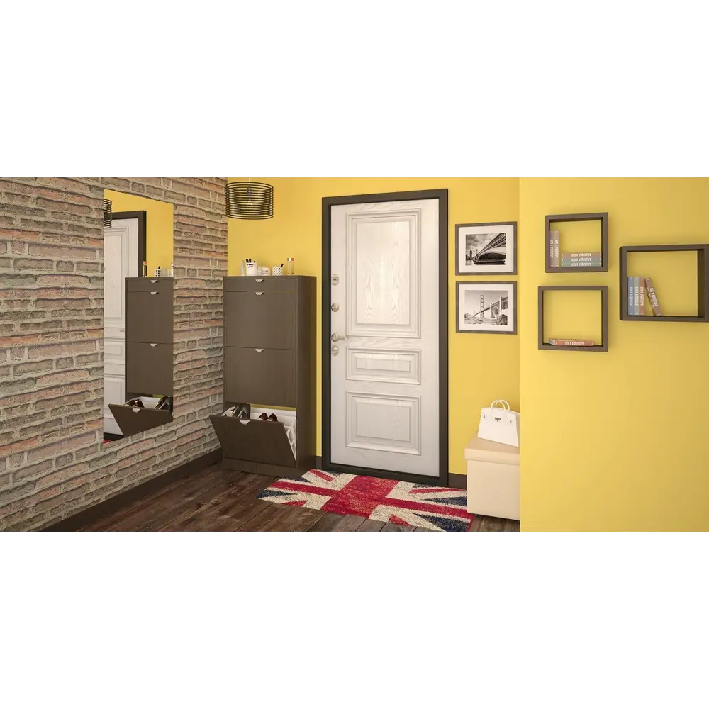 Обои виниловые Rasch Tiles Kongoleum красные 0.53 м 402612 10348772 STLM-2164189 - Вид №2