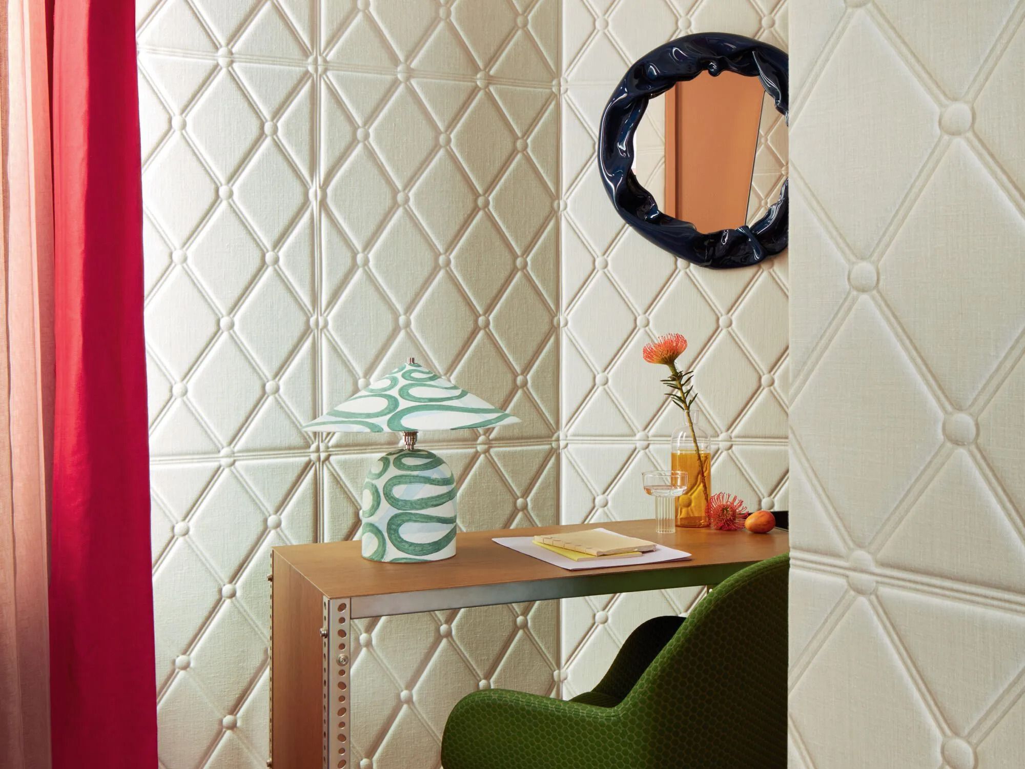 Льняная настенная ткань Élitis Forms ARCH-00084308 - Вид №1