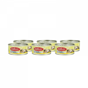 Т0055407*6 Корм для котят №3 кролик, овощи конс. 100г (упаковка - 6 шт) Berkley
