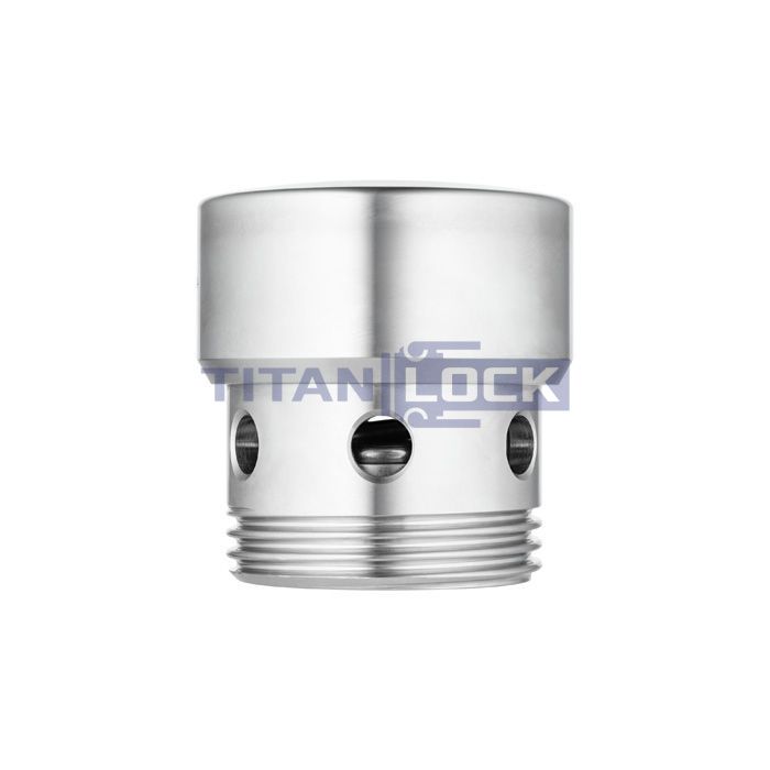 Воздушный клапан двойного действия, DN80, нерж.304, TLAV80DA-S TITAN LOCK  - Вид №3