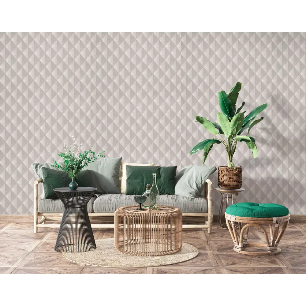 Обои флизелиновые Asc Wallpaper Trio коричневые 1.06 м 204263 STLM-2129461 - Вид №7